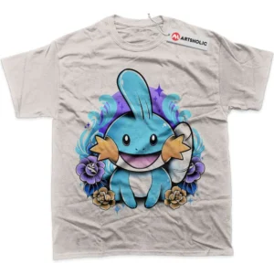 Mudkip T-Shirt, Pokemon True Fan Shirt SHIN1712092224 - Light Grey
