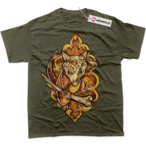 Cubone T-Shirt, Pokemon True Fan Shirt SHIN1712092225 - Army Green