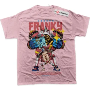 Franky T-Shirt, One Piece True Fan Shirt SHIN1712092226 - Pink