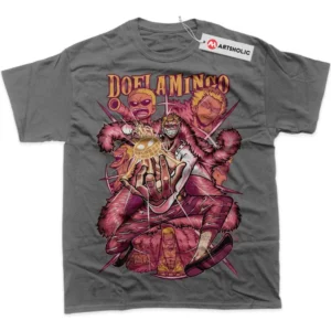 Donquixote Doflamingo T-Shirt, One Piece True Fan Shirt SHIN1712092227 - Coffee