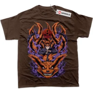 Kurama vs Naruto Uzumaki T-Shirt, Anime True Fan Shirt SHIN1712092228 - Carbon