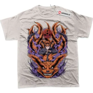 Kurama vs Naruto Uzumaki T-Shirt, Anime True Fan Shirt SHIN1712092228 - Sand