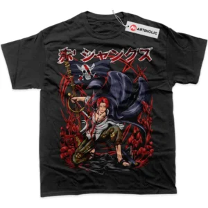 Shanks T-Shirt, One Piece True Fan Shirt SHIN1712092229 - Black