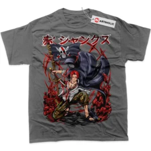 Shanks T-Shirt, One Piece True Fan Shirt SHIN1712092229 - Coffee
