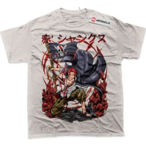 Shanks T-Shirt, One Piece True Fan Shirt SHIN1712092229 - Light Grey