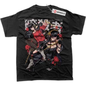 Yor Forger T-Shirt, Spy x Family True Fan Shirt SHIN1712092232 - Black