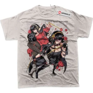 Yor Forger T-Shirt, Spy x Family True Fan Shirt SHIN1712092232 - Light Grey