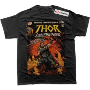 Thor T-Shirt, Marvel Comics True Fan Shirt SHIN1712092233 - Black
