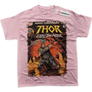 Thor T-Shirt, Marvel Comics True Fan Shirt SHIN1712092233 - Pink