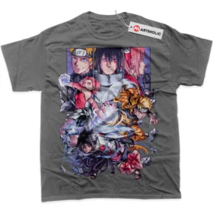 Naruto T-Shirt, Anime True Fan Shirt SHIN1712092235 - Coffee