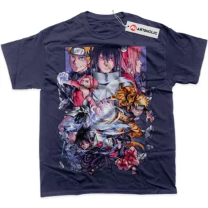 Naruto T-Shirt, Anime True Fan Shirt SHIN1712092235 - Navy