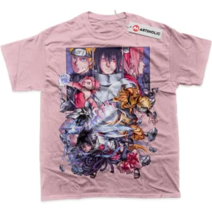 Naruto T-Shirt, Anime True Fan Shirt SHIN1712092235 - Pink