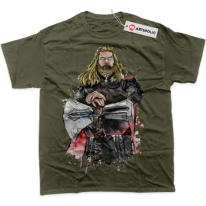Thor T-Shirt, Marvel Comics True Fan Shirt SHIN1712092236 - Army Green