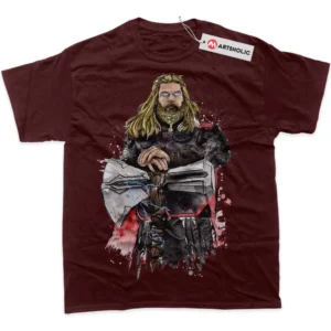 Thor T-Shirt, Marvel Comics True Fan Shirt SHIN1712092236 - Wine Red