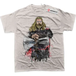 Thor T-Shirt, Marvel Comics True Fan Shirt SHIN1712092236 - Light Blue