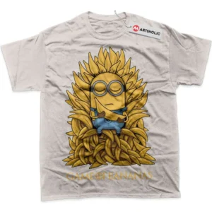 Minions T-Shirt, Animated True Fan Shirt SHIN1712092237 - Light Grey
