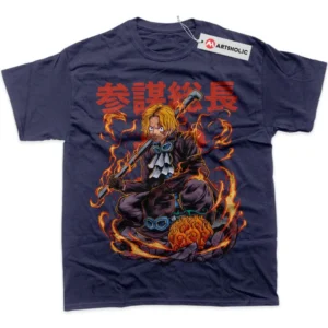 Sabo T-Shirt, One Piece True Fan Shirt SHIN1712092238 - Navy