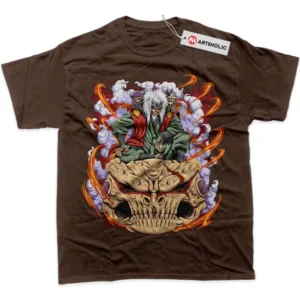 Skull Jiraiya T-Shirt, Naruto True Fan Shirt SHIN1712092239 - Carbon