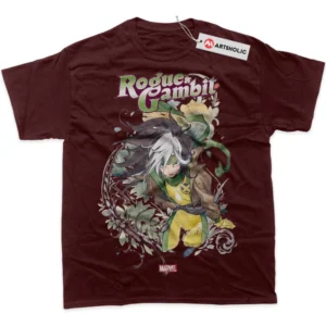 Rogue T-Shirt, Marvel Comics True Fan Shirt SHIN1712092241 - Wine Red