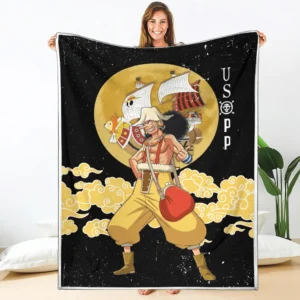 Usopp Blanket Moon Style Custom One Piece Anime