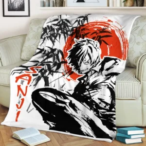 Vinsmoke Sanji Blanket Custom One Piece Manga Anime