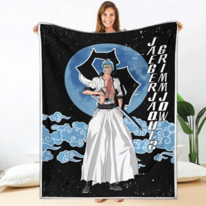 Jaegerjaquez Grimmjow Blanket Moon Style Custom Bleach Anime