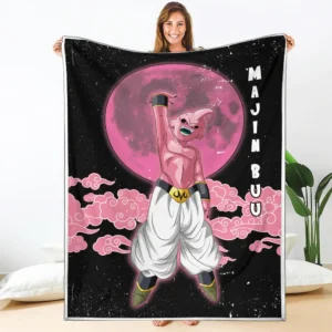 Majin Buu Blanket Custom Cloud Dragon Ball Anime