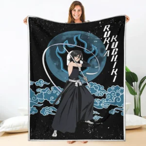 Rukia Kuchiki Blanket Moon Style Custom Bleach Anime