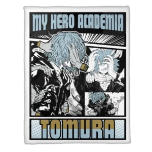 Tomura Shigaraki Blanket Fleece Custom My Hero Academia Anime
