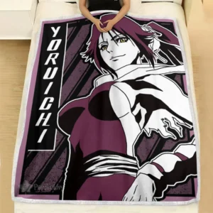 Shihouin Yoruichi Blanket Fleece Custom Bleach Anime