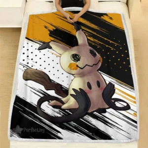 Mimikyu Blanket Fleece Custom Pokemon Anime