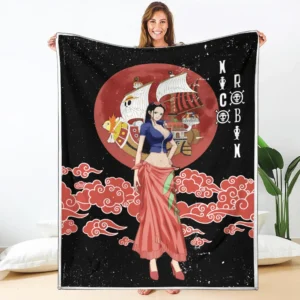 Nico Robin Blanket Moon Style Custom One Piece Anime