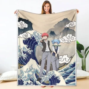 Nagisa - Karma Fleece Blanket Rivalries Kanagawa Collection