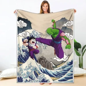 Gohan - Piccolo Fleece Blanket Rivalries Kanagawa Collection
