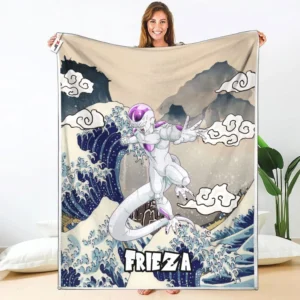 Frieza Fleece Blanket Kanagawa Collection