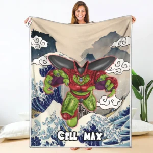 Cell Max Fleece Blanket Kanagawa Collection