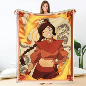 Ty Lee Fleece Blanket The Last Airbender Collection