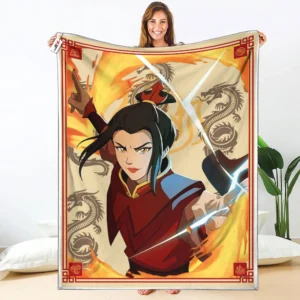 Azula Fleece Blanket The Last Airbender Collection