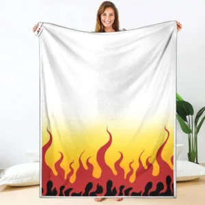 Kyojuro Rengoku Fleece Blanket Costume Collection