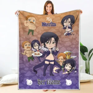 His Merlin Fleece Blanket Valentine Her and His Collection