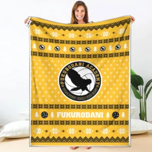 Fukurodani Fleece Blanket Custom Haikyuu Anime
