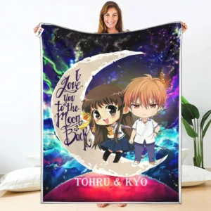 Tohru Honda - Kyo Sohma Fleece Blanket Custom Valentine Anime