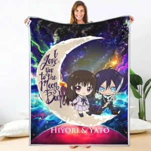 Yato - Hiyori Iki Fleece Blanket Custom Valentine Anime