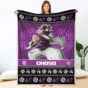 Choso Fleece Blanket Custom Jujutsu Kaisen Anime