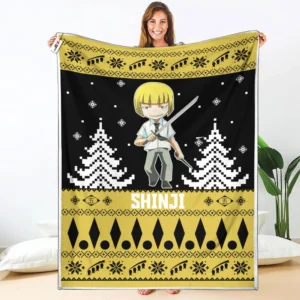 Shinji Hirako Fleece Blanket Custom Bleach Anime
