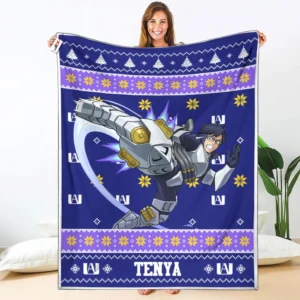 Tenya Iida Fleece Blanket Custom My Hero Academia Anime