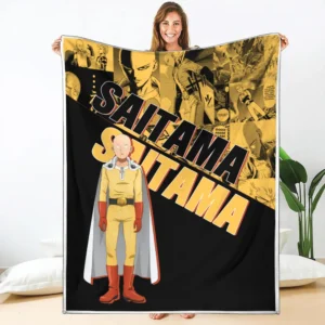 Saitama Blanket Custom One Punch Man Anime