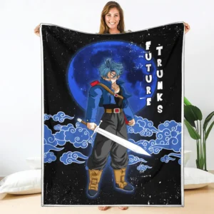 Future Trunks Blanket Custom Cloud Dragon Ball Anime