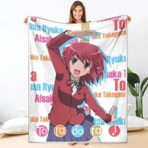 Minori Kushieda Blanket Custom Toradora Anime