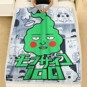 Ekubo Blanket Fleece Custom Mob Psycho 100 Anime Room